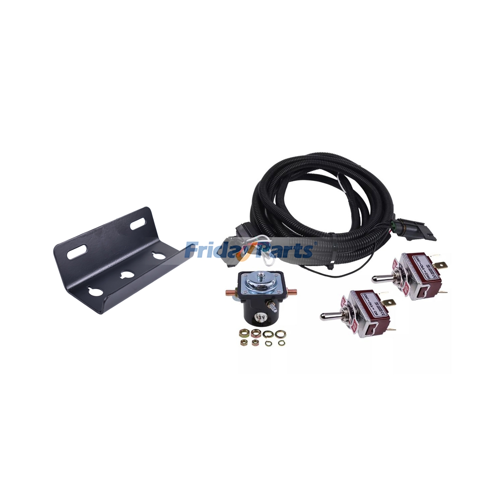 Kit de cableado y control de interruptor basculante 15478 306080 1306075 1306070 15657 para bomba de quitanieves Meyer E47 E57 E60