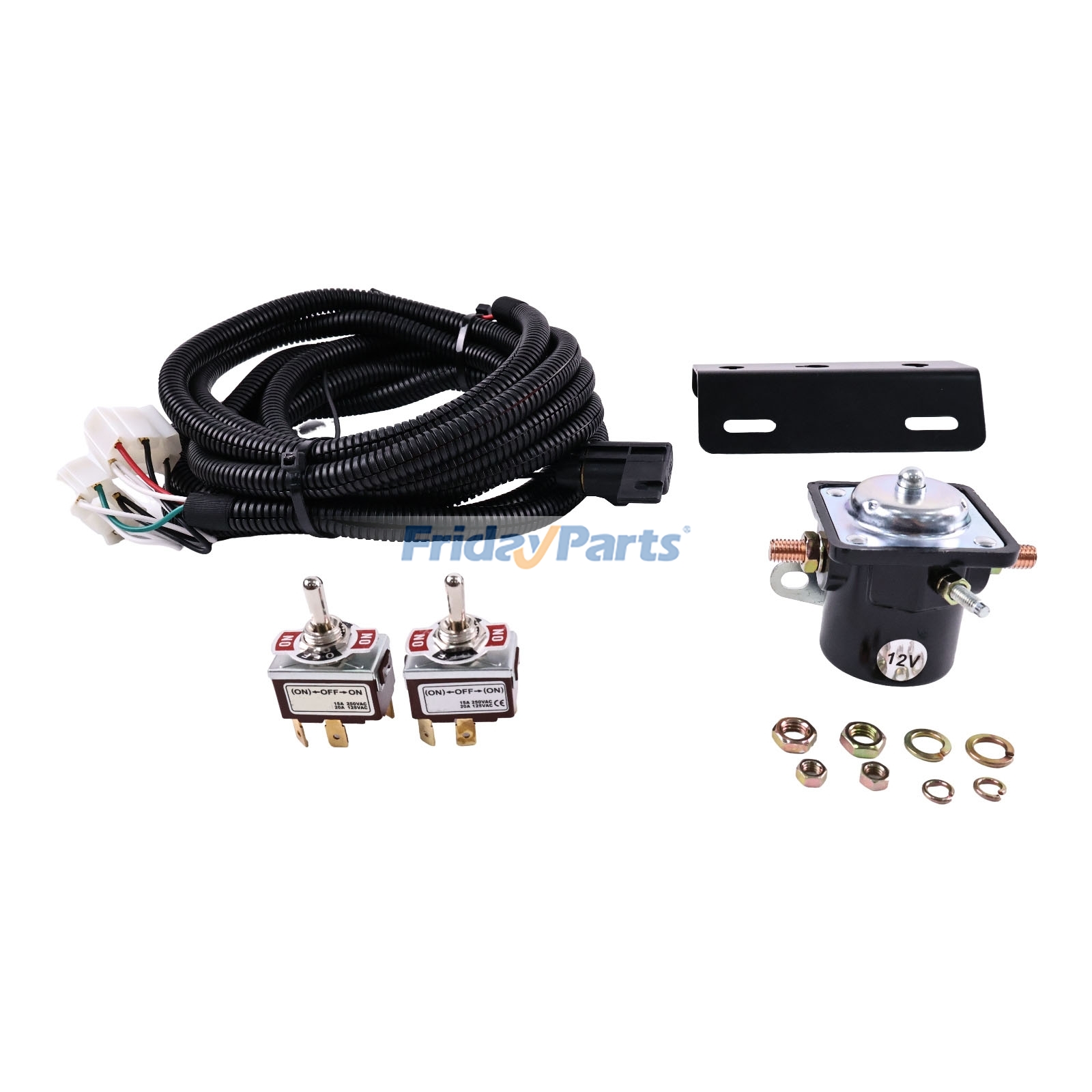 Kit de cableado y control de interruptor basculante 15478 1306080 1306075 1306070 15657 para bomba de quitanieves Meyer E47 E57 E60 para Equipo para Nieve