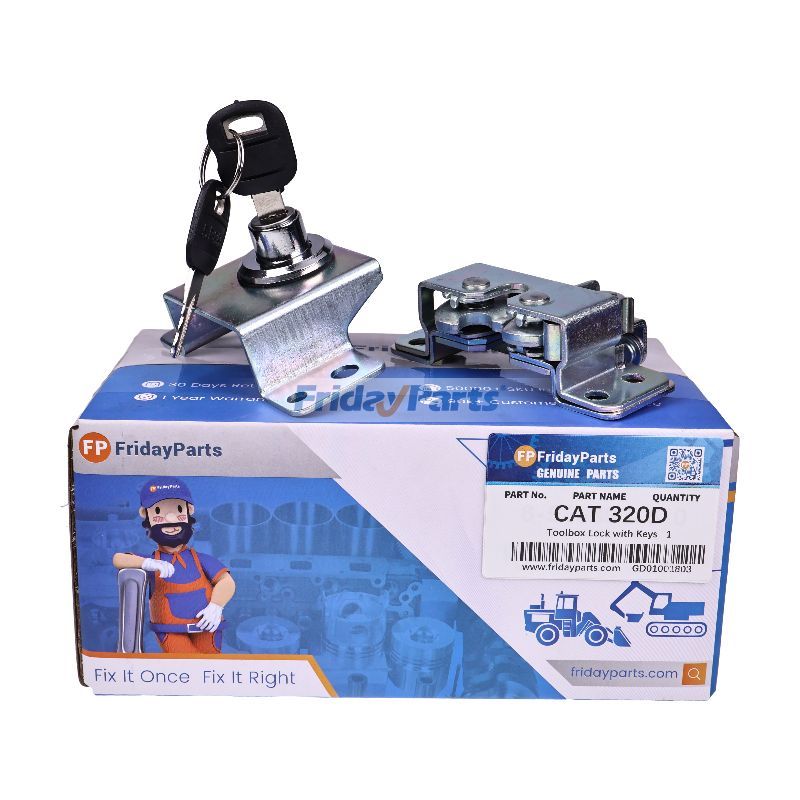 ツールボックスロック 375-8597 キャタピラー CAT エンジン C13 C7 C-9 掘削機 312D 313D 320D 324D 325D 329D 用