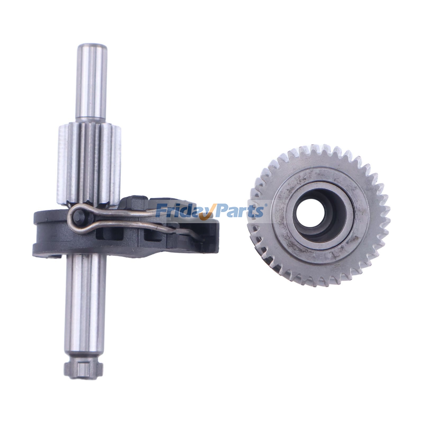 FridayParts Toothed Gear Shaft