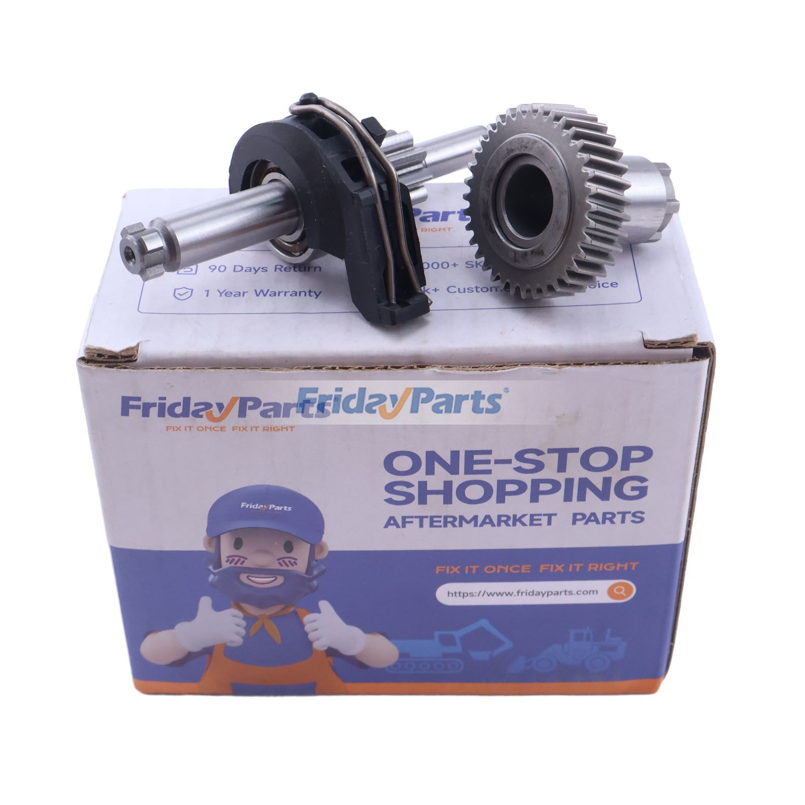 Toothed Gear Shaft 1619P13456 for Electrical Hammer GBH2-24RE GBH2-24DRE GBH2-24DFR