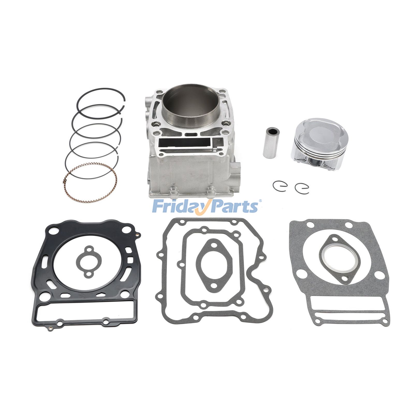 Top End Cylinder Piston Gasket Rebuild Kit for Polaris Magnum 425 1995-1998
