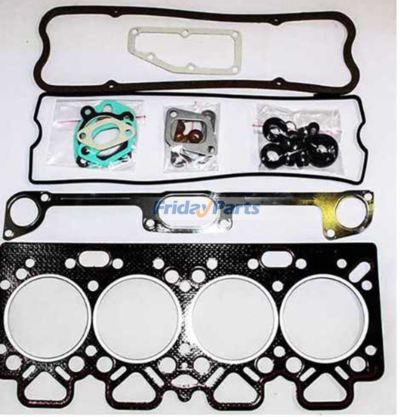 Top Gasket Kit P4007 70490304 for Perkins Engine Massey Ferguson Tractor 250 415 425 435 440 5340 5355 5360