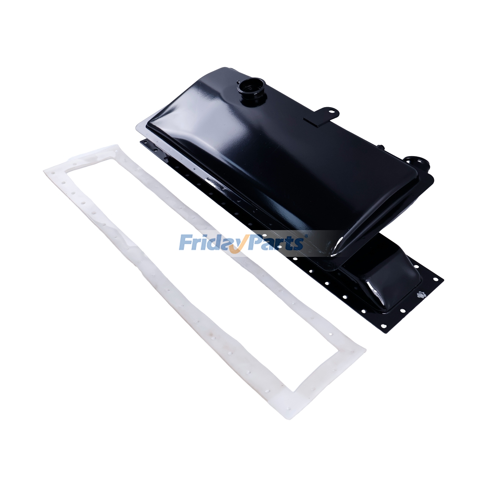 Top Radiator Surge Tank Curved Neck With Gasket 557024 for Kenworth Truck T600 T700 T800