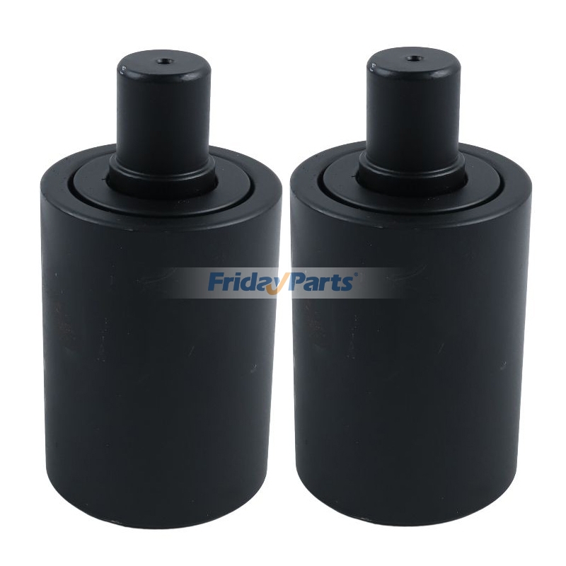 Conjunto de 2 roletes superiores 4718355 para escavadeiras John Deere 26G, 27D, 30P, 30G, 35P, 35D, 35G, 50P, 50D e 50G.
