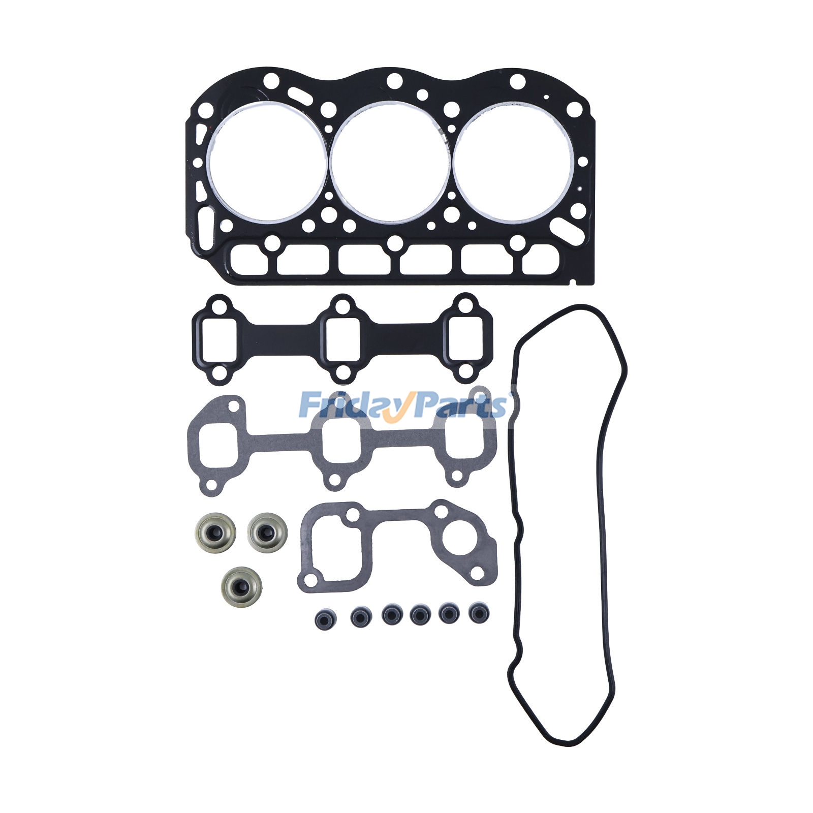Juego de juntas de válvula superior 825528 107-9907 para motor Daihatsu DM950 DM950D Briggs & Stratton 588447-0205-E2 588447-0223-E2
