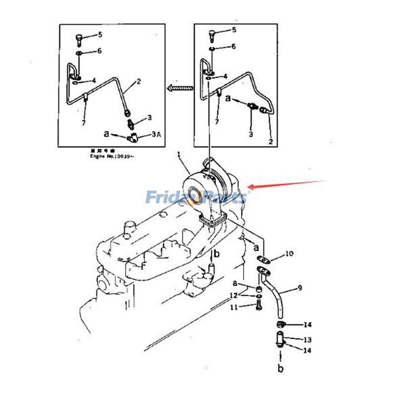 FridayParts Turbo T04B59 Turbocharger-1