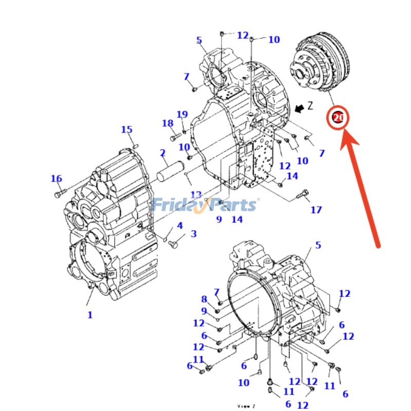 ローダー トルクコンバータ