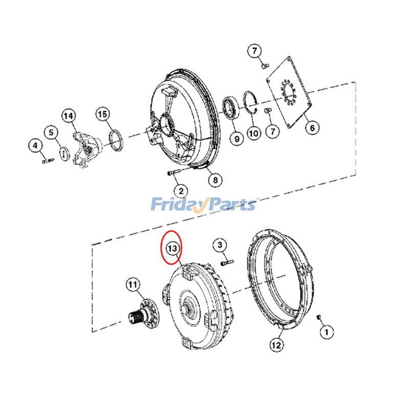 ローダー トルクコンバータ 544