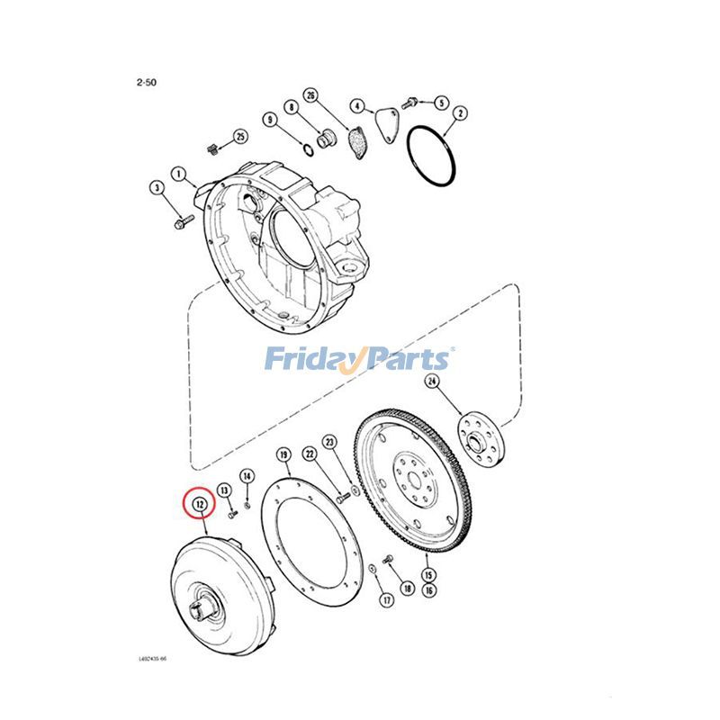 FridayParts Torque Converter
