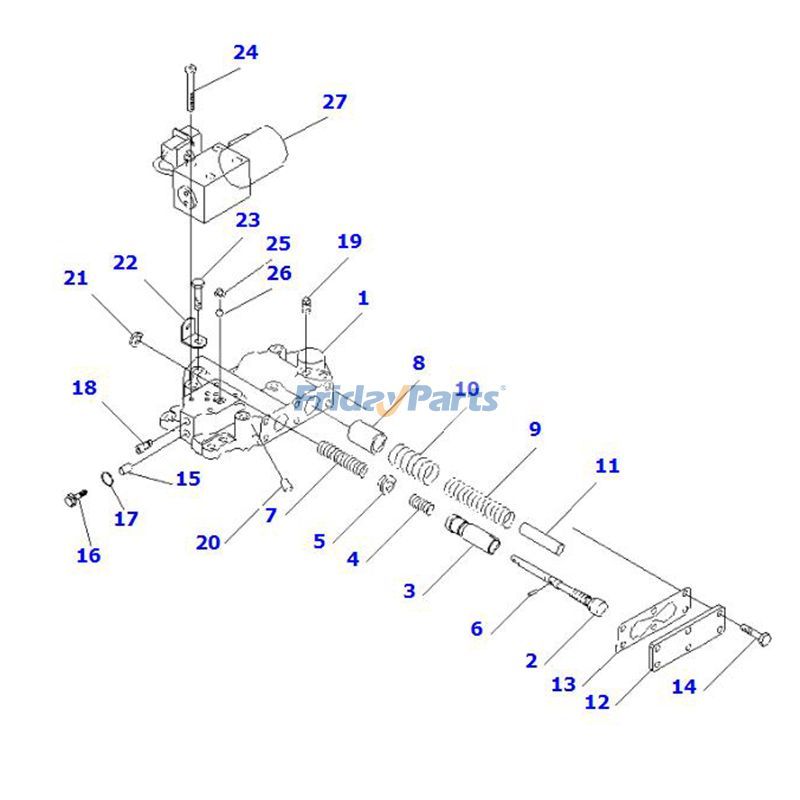 フォークリフト トルクフロートランスミッションシールキット FG20H/25H-16 FG30-16 FG35A-16