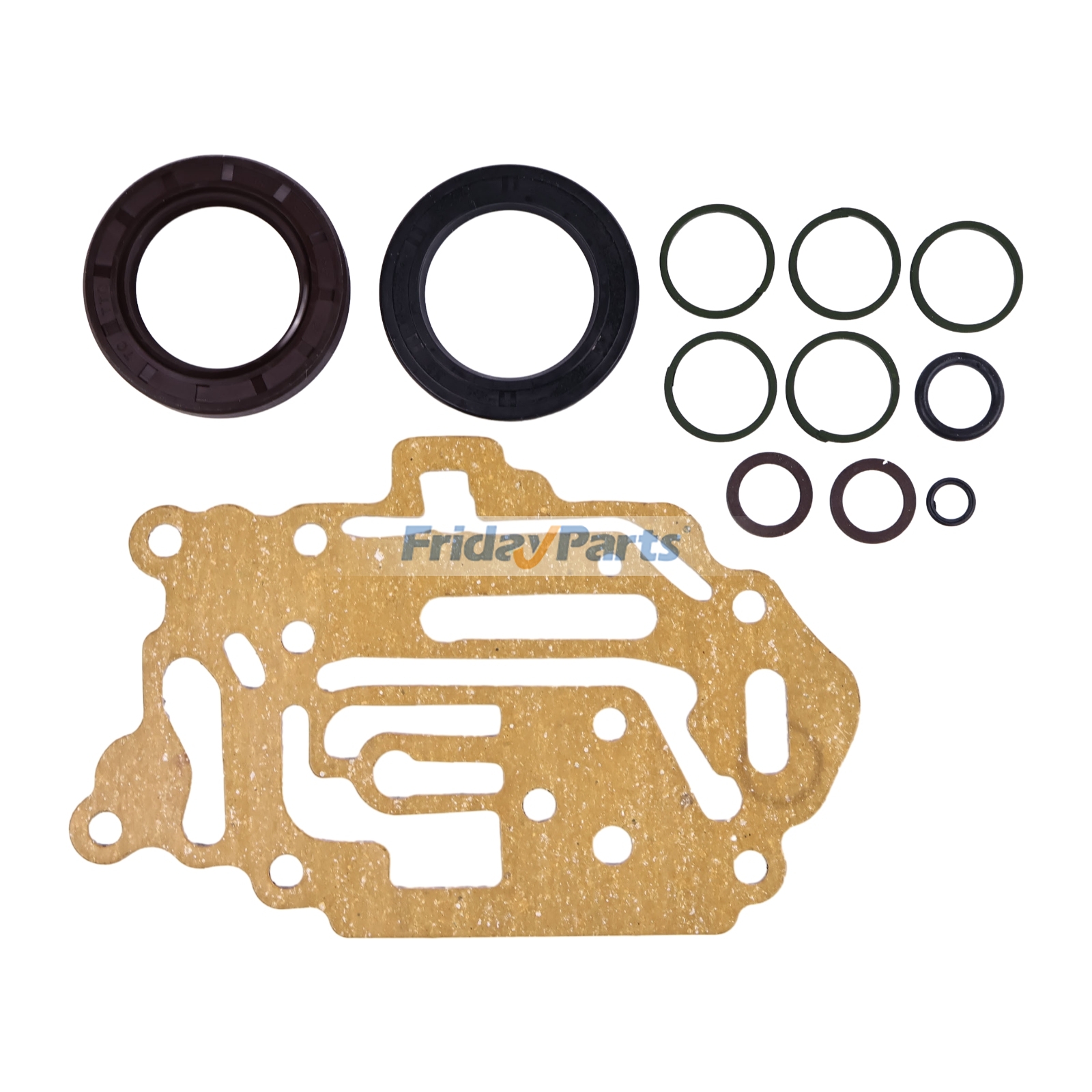 Torque Flow Transmission Seal Kit 3EB-15-05500 for Komatsu FD10-18-20 FD20/25-16 FD30-16 FG20H/25H-16 FG30-16 FG35A-16