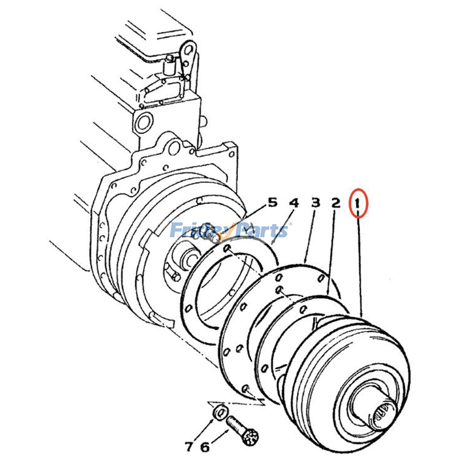 FridayParts Torque Converter