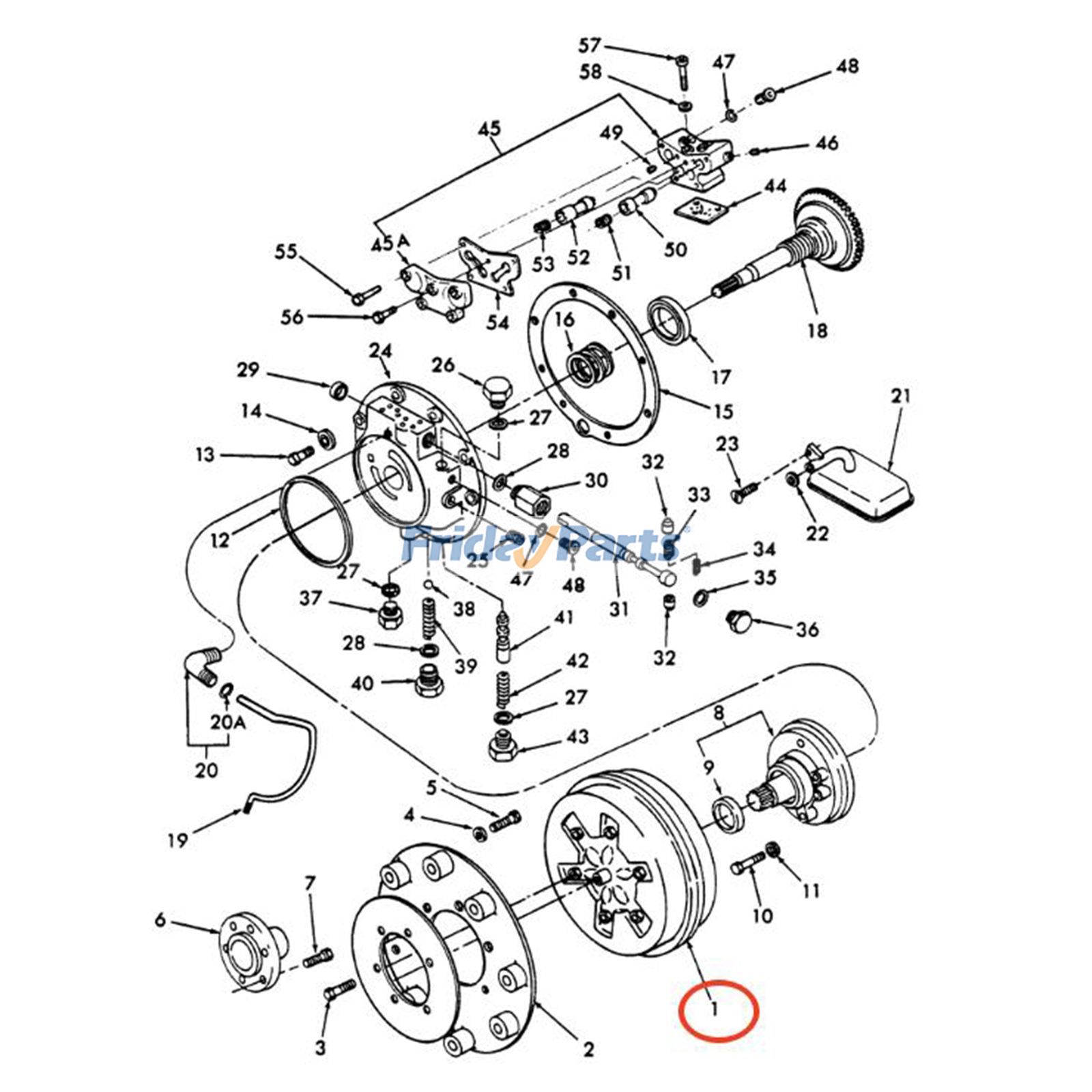 New Holland用ローダー,トラクター用トルクコンバータ