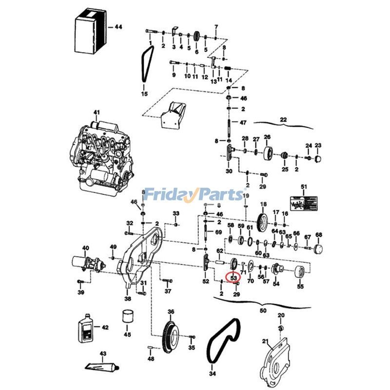 Torsion Spring 6705491 for Bobcat 653 751 753 763 773 853 7753 S130 ...