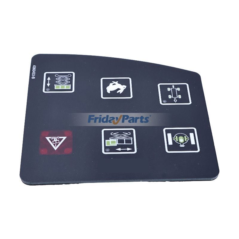 高所作業車 タッチパッドオーバーレイデカール