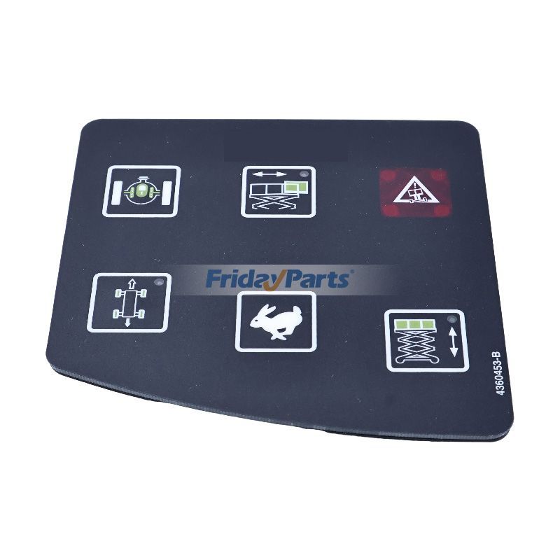 Touch Pad Overlay Decal 4360453 for JLG Scissor Lift 1532E2 1932E3 2032E2 2046E3 2632E2 2646E3 3246E2