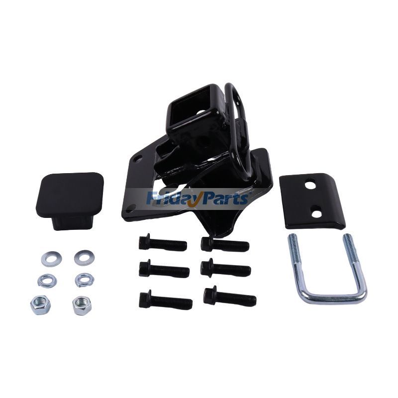 FridayPartsの牽引トレーラーヒッチレシーバー（取り付けボルト付き）