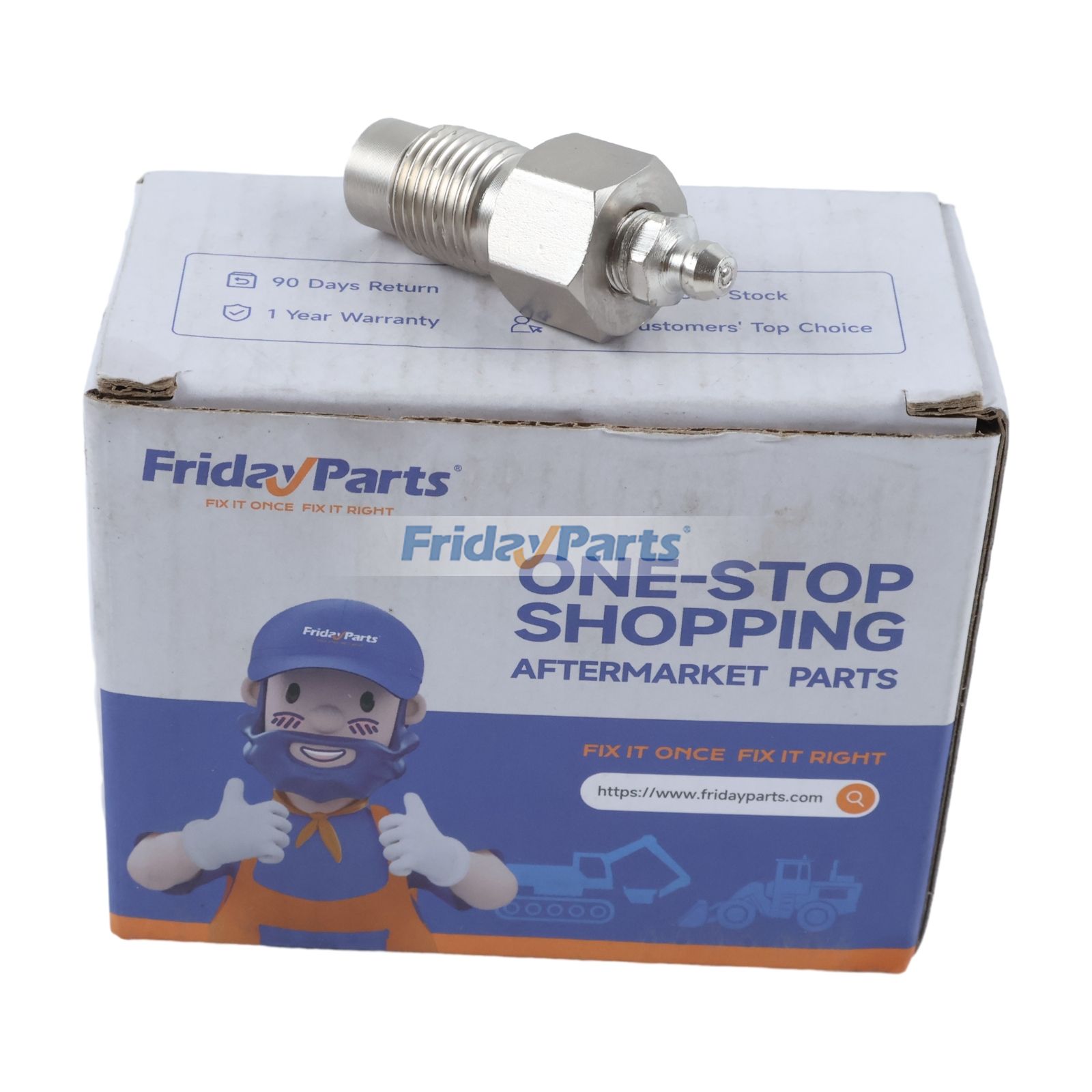 Track Adjuster Grease Valve RC101-21552 for Kubota Excavator KX033-4 KX040-4 KX057-4 KX057-5 KX080-3 KX080-3T KX080-4 KX121-2 KX121-3