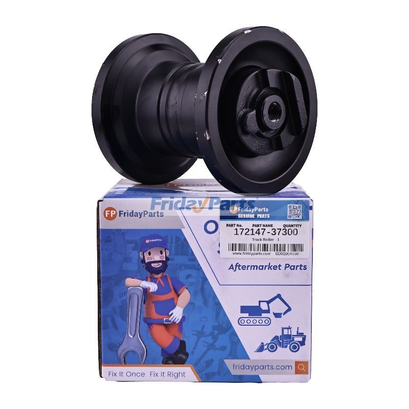 Track Roller 172147-37300 for Yanmar Excavator B50-1 B50-2B B50V Vio40V Vio50 Vio50CR