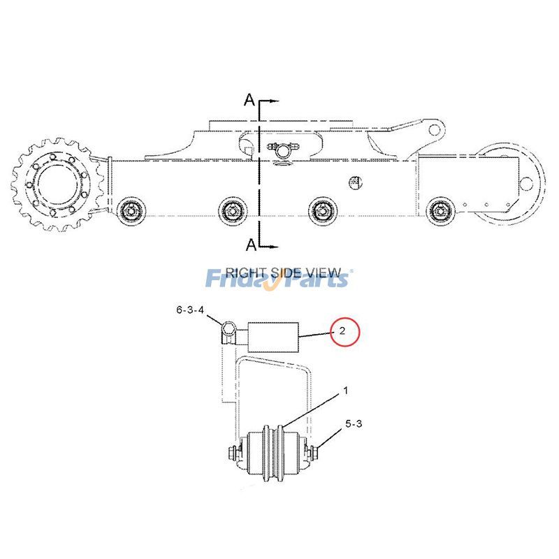 30MM Carrier Roller 265-7675 for Caterpillar CAT Excavator 304CCR 305CCR 305.5D for less
