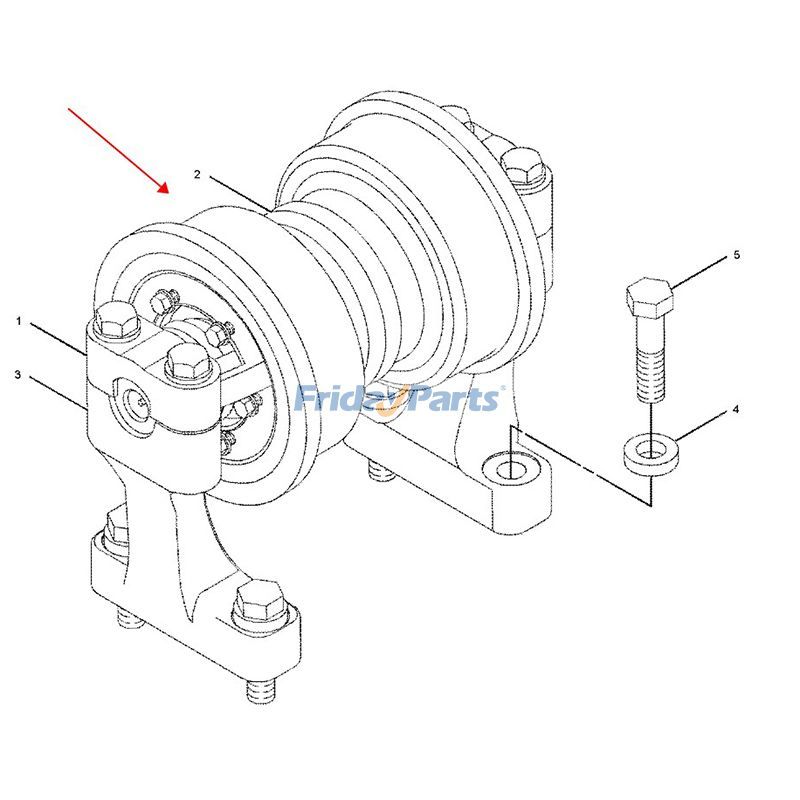 Track Rollererpillar CAT for Tractor