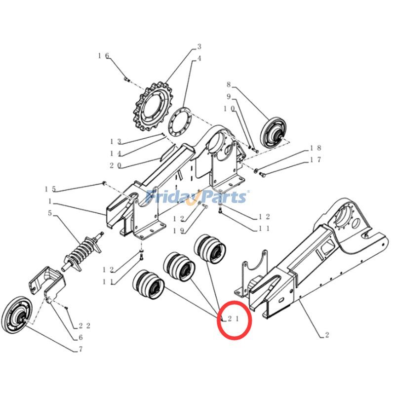  Track Roller For New Holland