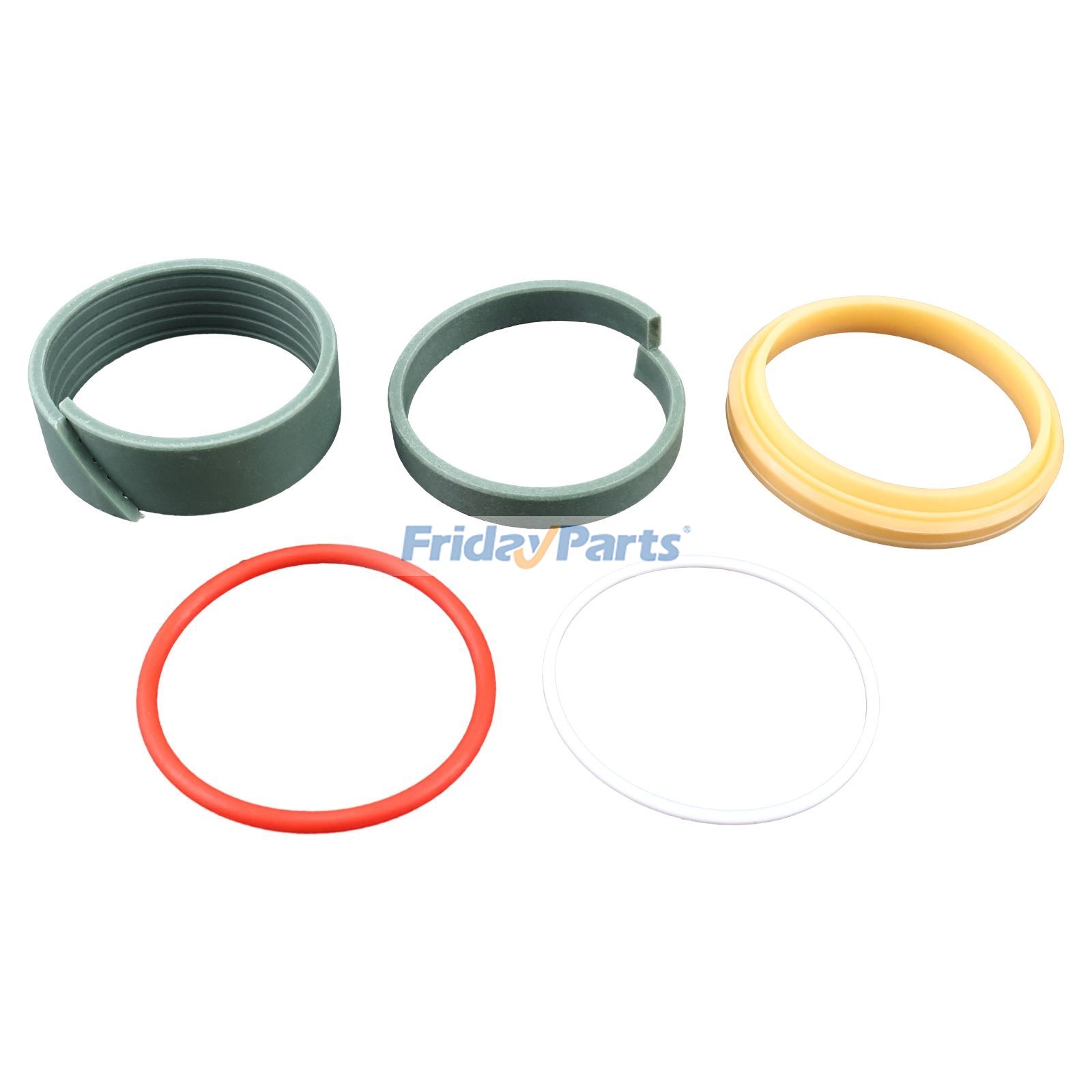 Kit de sellos del tensor de oruga 7163219 para excavadoras Bobcat 325, 329, 331, 337, 341, 425, 430, E32, E42, E50 y cargadoras T110, T140, T180, T250, T320, T550 y T750 de FridayParts