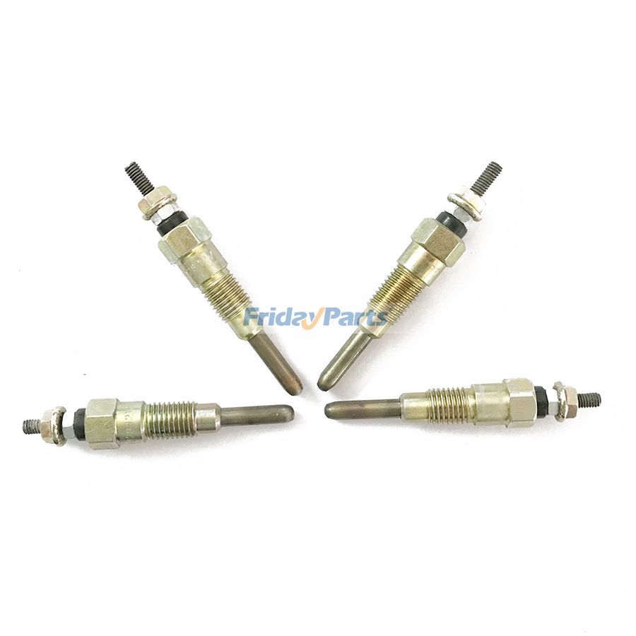 Tractor Crawler Yanmar Komatsu Glow Plug 4 Units 1 Set