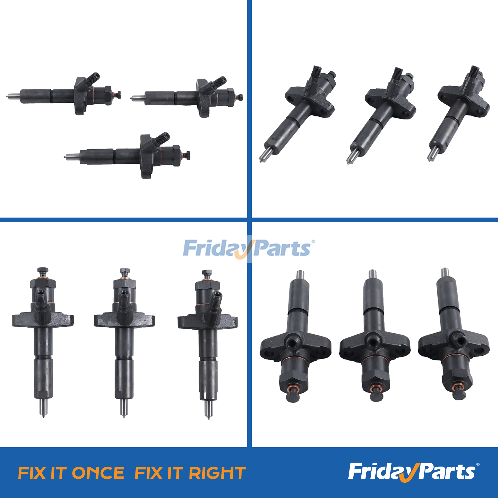  3Pcs Fuel Injector 4600 5600 6600 6700 7600 For Ford,For New Holland