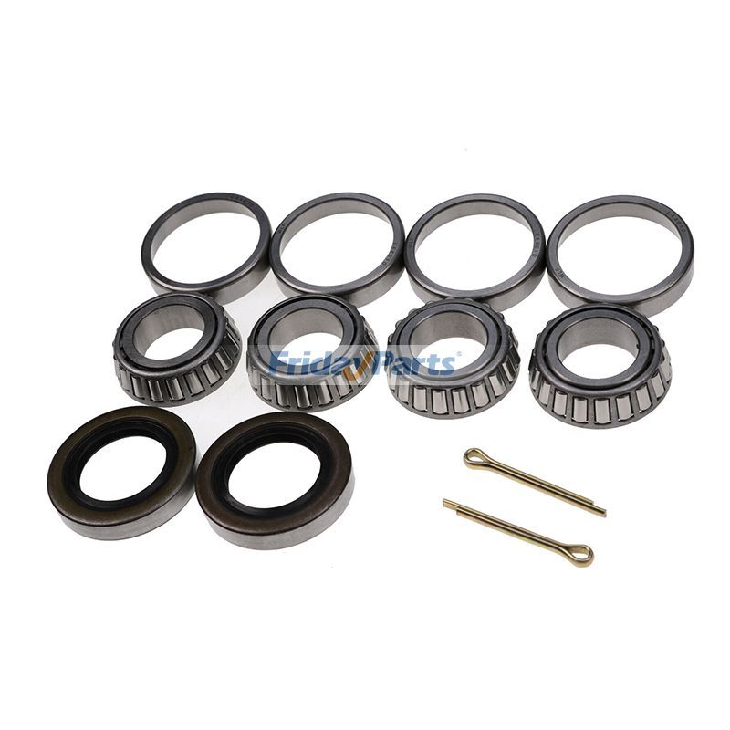 Kit de cojinete de rueda para cubo de remolque L44643 L44610 1" X 1" y 1-1/16" para 2000 lb para Otros