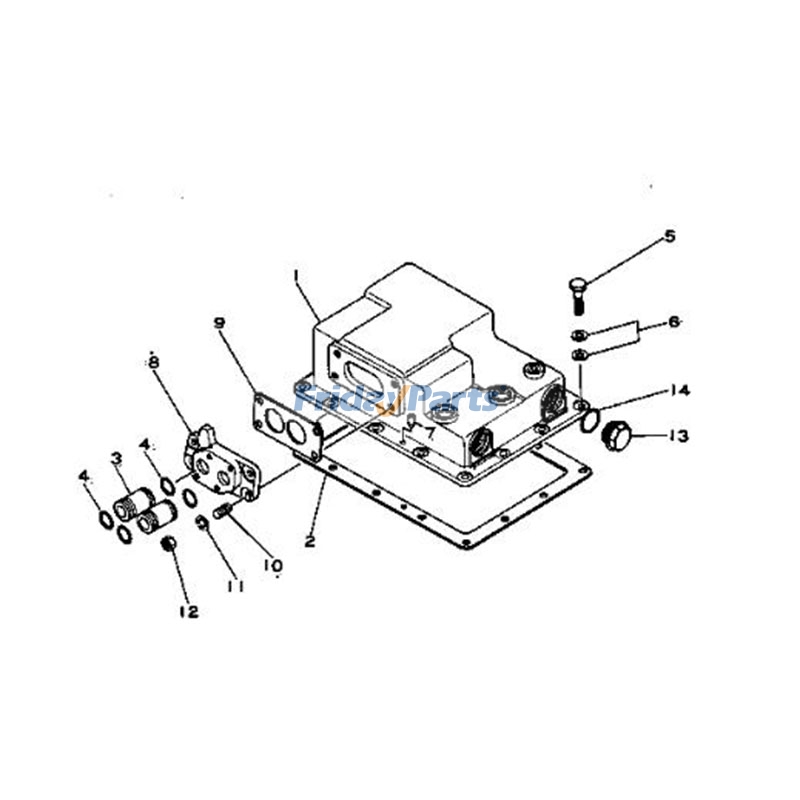 Transmission Case Cover for Dozer