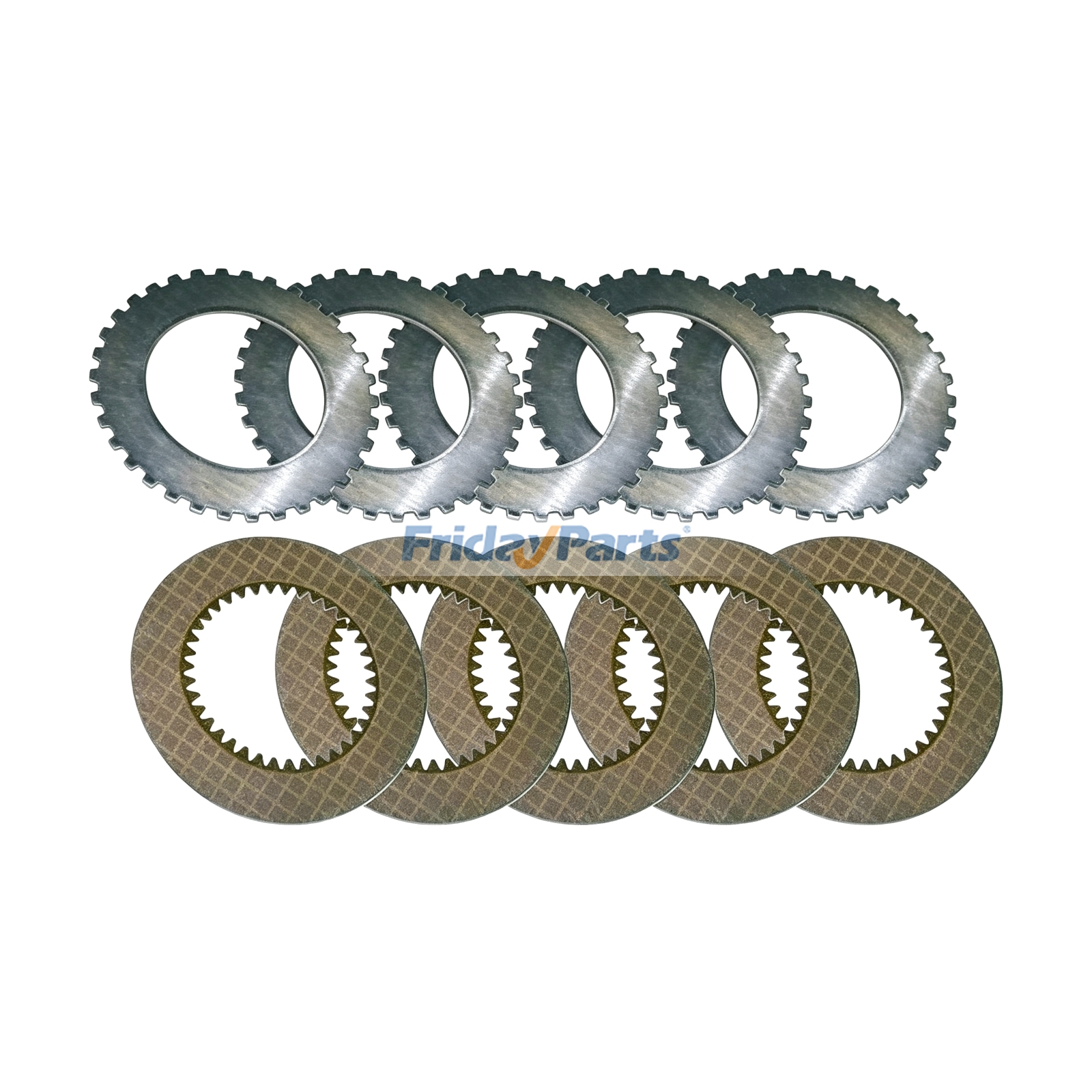 Transmission Clutch Pack Kit 1543102 for Hyster Forklift H2.5FT H3.0FT H3.5FT H40FT H45FTS H50FT H55FT H60FT H70FT S2.5FT S3.0FT S3.5FT S40FT S50FT S60FT para Montacargas