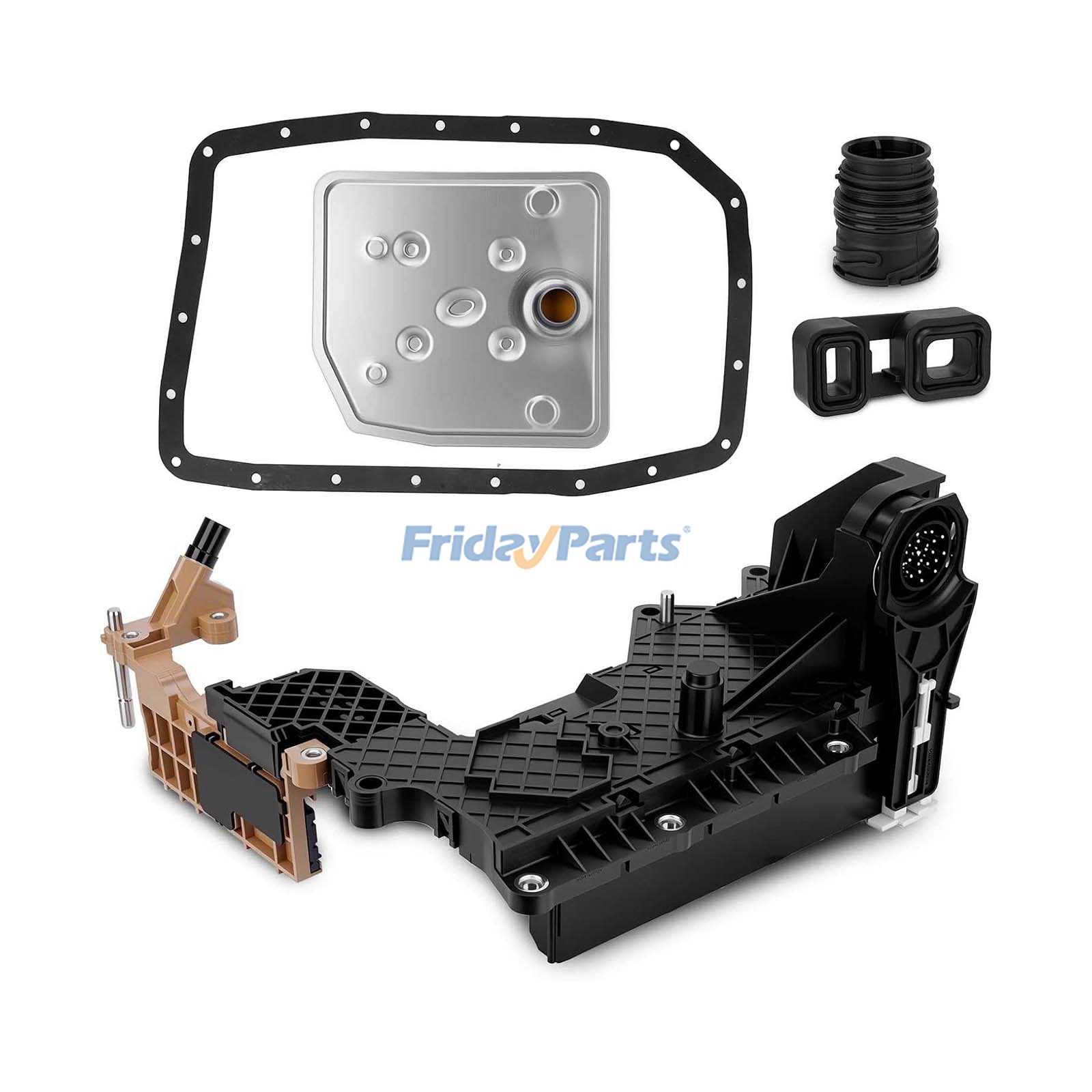 Placa conductora de transmisión y filtro con kit de juntas y conector y sello del módulo del cuerpo de válvulas para Ford Expedition F-150 F-250 Mustang Transit 350 Lincoln Navigator