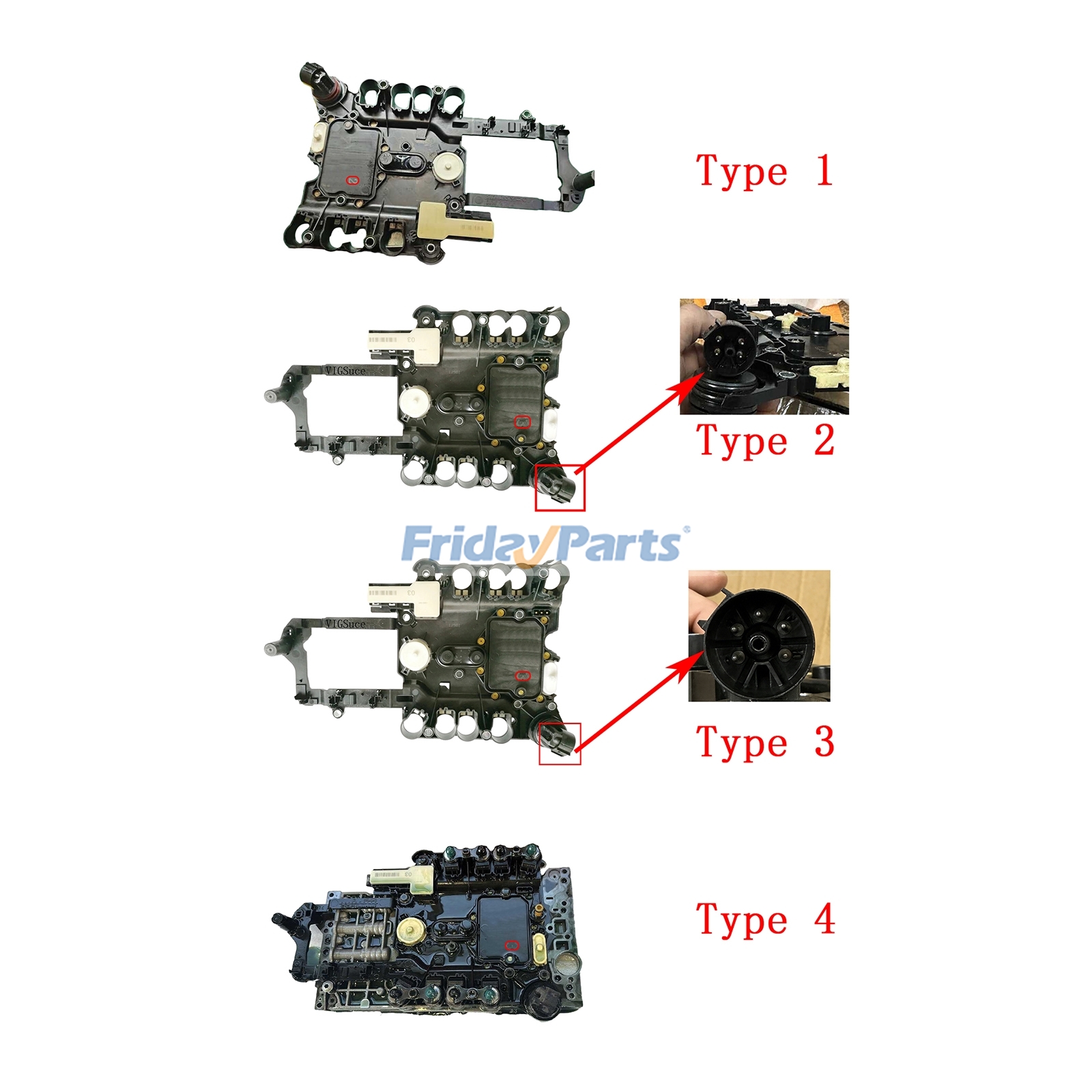 Transmission Control Unit Conductor Plate for Vehicle