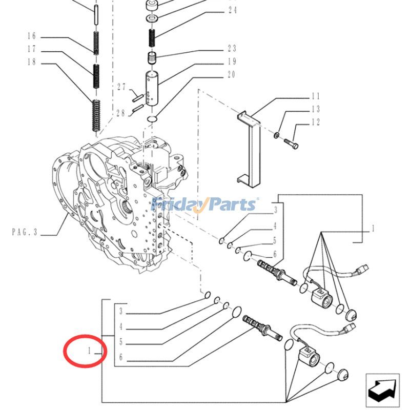 Pièces pour Chariot Télescopique