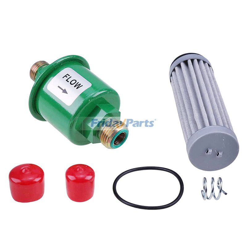 Kit de filtro de transmissão AM120916 M806848 para trator John Deere 325 335 345 355D FridayParts