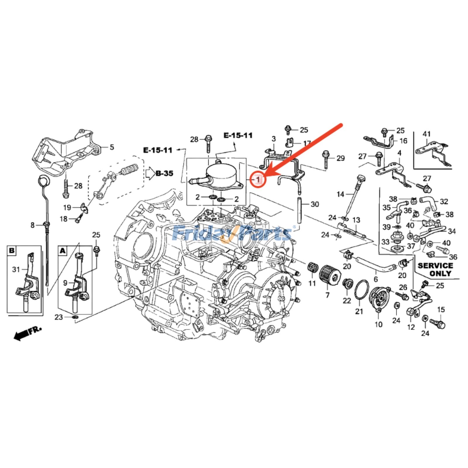 Transmission Oil-Fluid Cooler Warmer for Vehicle