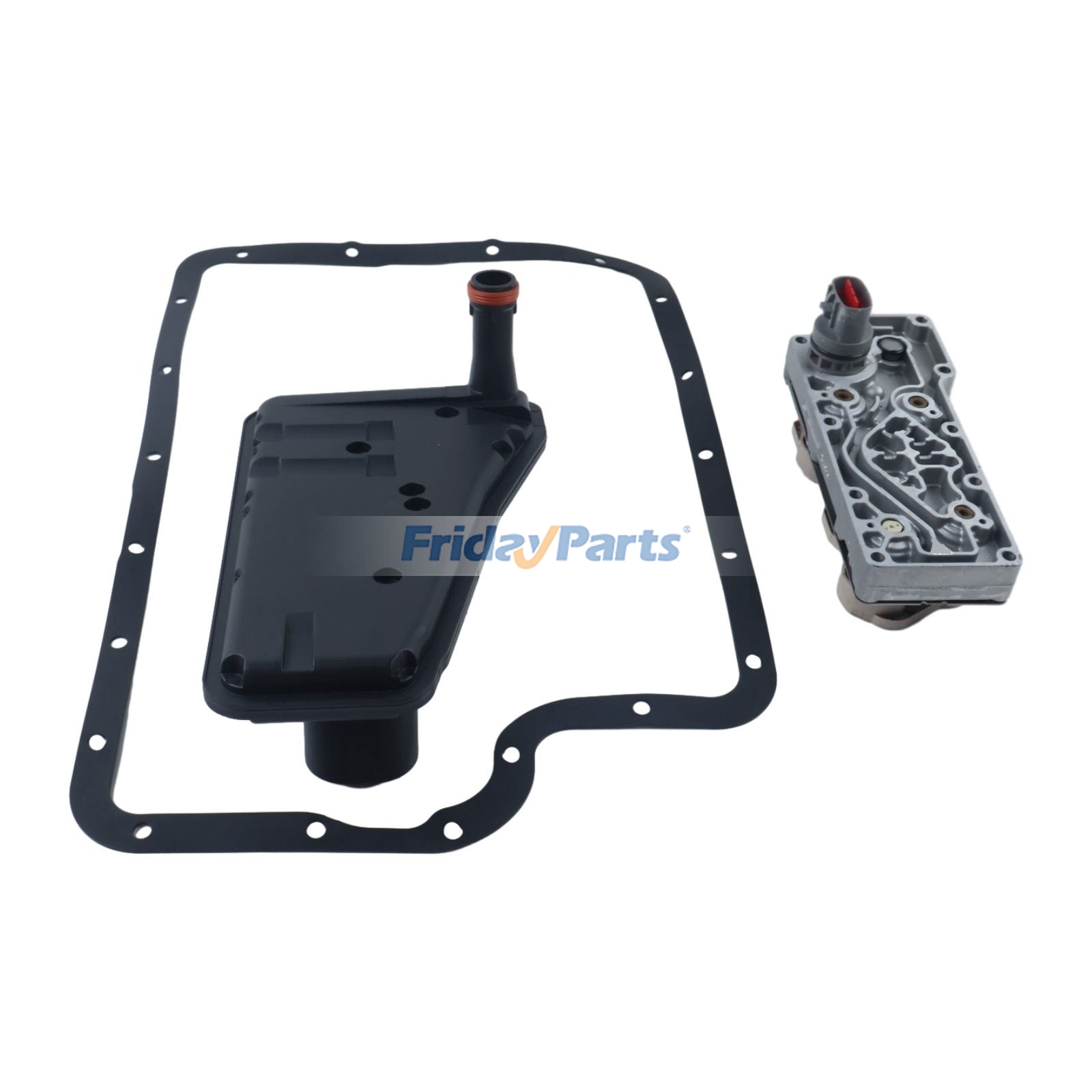 Kit de bloco de solenóides de mudança de transmissão, filtro e junta R36420D4FK para Ford 4WD 4R100 F250 F350 F450 F450 1998-2004 FridayParts