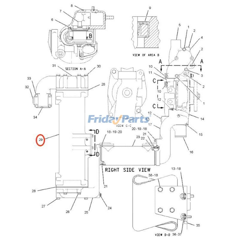 Oil Cooler for Compactor,Dozer,Engine,Loader,Motor Grader,Tractor,Other Construction Equipment