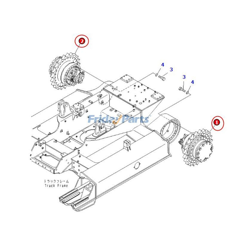 トラクター モーター付き旅行用ギアボックス
