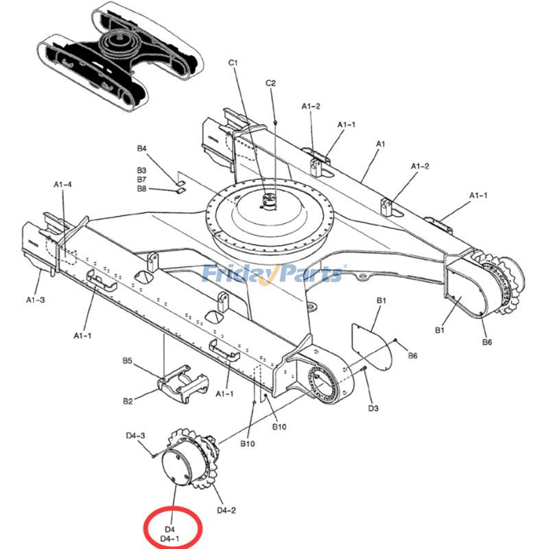 New Holland用用New Holland 掘削機 E215B E235BSR E235BSRLC 用モーター付きトラベルギアボックス LQ15V00020F1