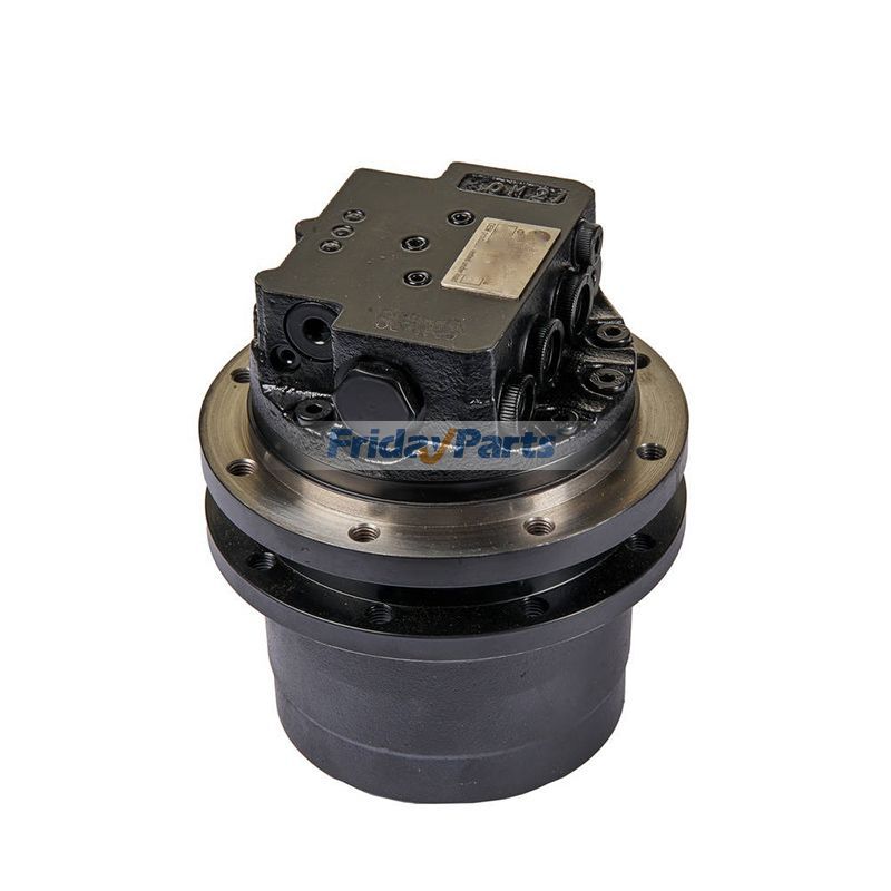 日立掘削機 EX15 EX15-2 用モーター付きトラベルギアボックス PHD-100-25-9-8143A