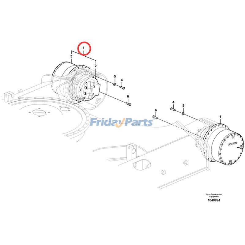 エクスカベーター,ローダー モーター付き旅行用ギアボックス