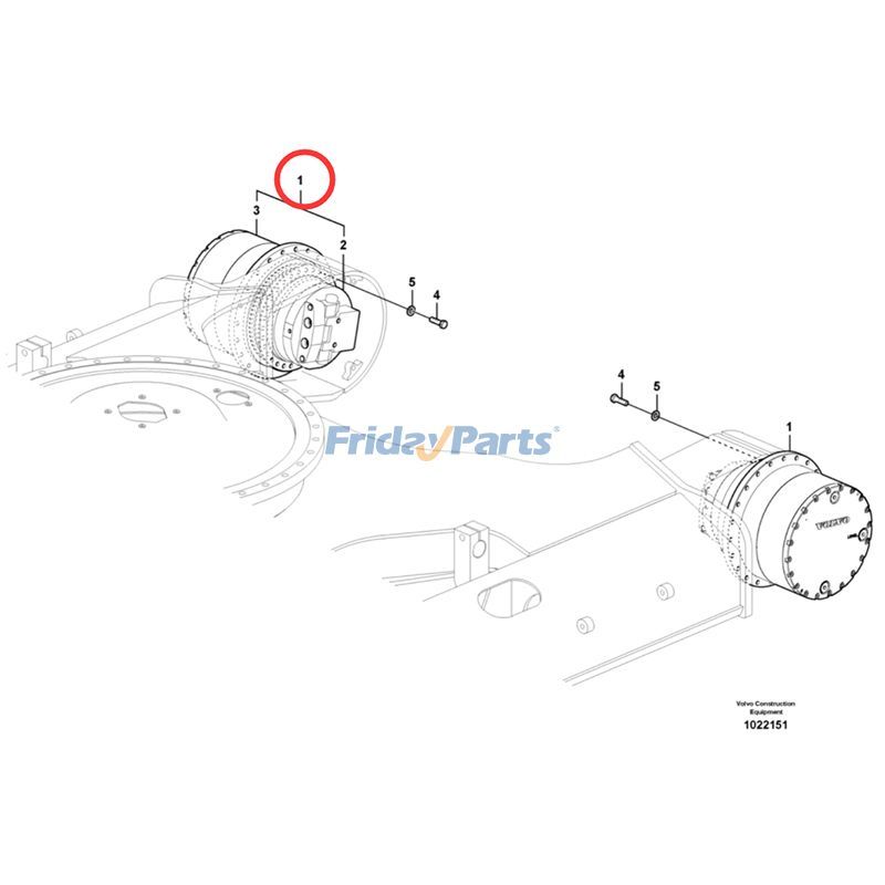 VOLVO用用ボルボ掘削機 EC480D EC380D EC380E EC480E 用 モーター付きトラベルギアボックス VOE14593321 VOE14631200