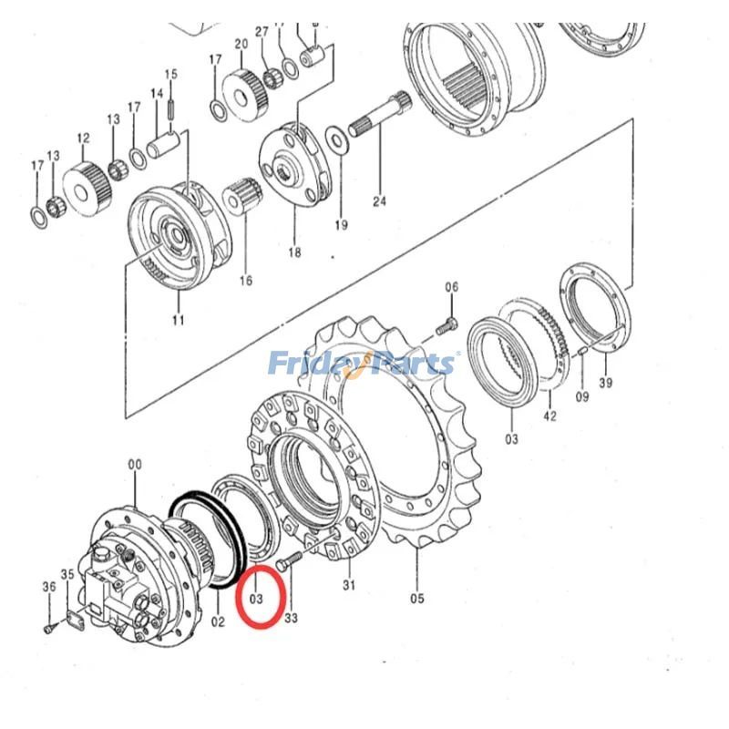 Engine,Excavator Tapered Roller Bearing