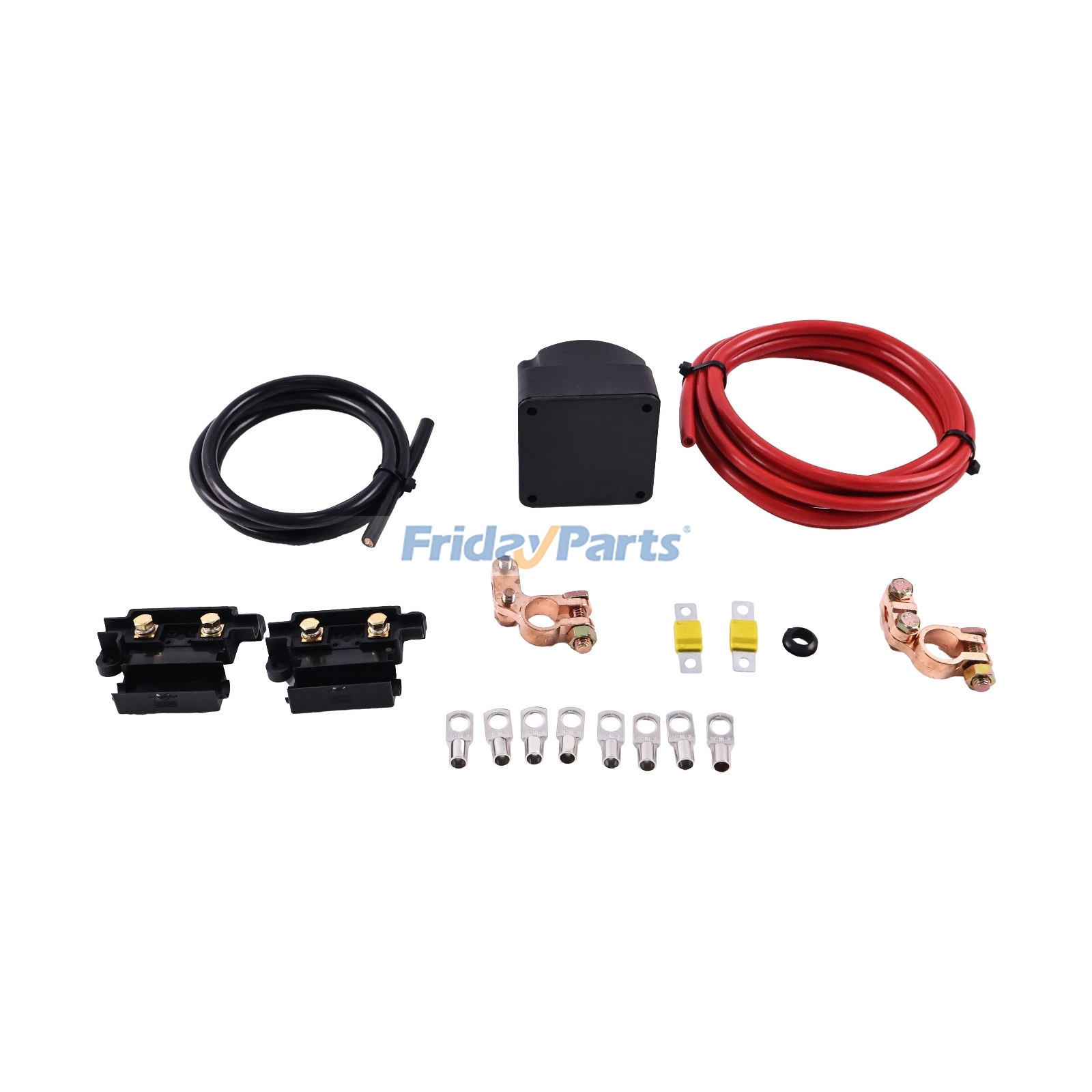 Trennrelais Zweitbatterie Set BSR140-12-PRO-163 para Camper Van Auto Bus de FridayParts