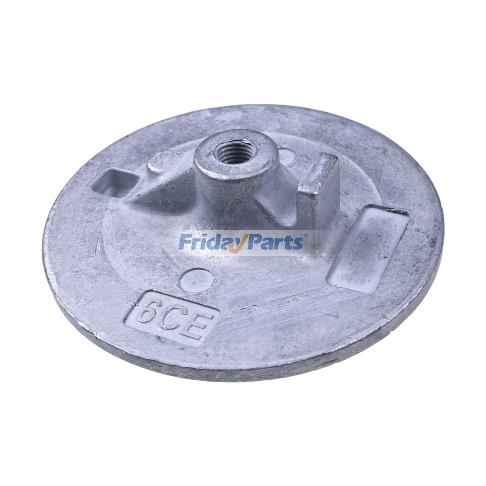 Anode en zinc pour volet de trim 6CE-45373-00 pour moteur hors-bord Yamaha 225 HP, 250 HP et 300 HP (2019-2024)