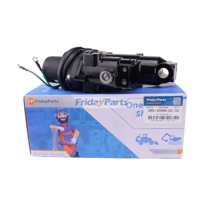 Conjunto de ajuste e inclinación 6EK-43800-02-4D para motores fueraborda Yamaha F115-130 F80-90-100HP