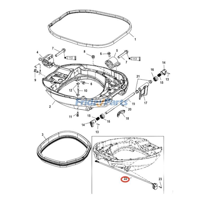 Capteur de position de trimpour Moteur,Maritime